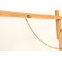 Tripod Easel Adjustable Artist Easel Stand Solid Beech Wood Portable Collapsible Tripod Painting Wreath Easel WJ-7