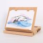 Desktop Wood Easel Box with Drawer