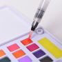 12 color solid watercolor with plastic box. Student level