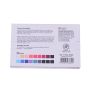 12 color solid watercolor with plastic box. Student level