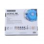 Acrylic Ink regular colors 6*30ml with epoxy resin kit( Glass Bottle)
