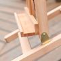 popular Wooden Display adjustable Easel Stand High Quality Foldable Simple Table easel manufacturer for school & studio
