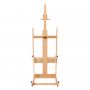 popular High Quality Wooden adjustable artist easel Folding Simple painting studio beech easel stand for wedding sign