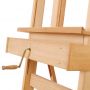 popular High Quality Wooden adjustable artist easel Foldable Simple painting easel manufacturer for school & studio