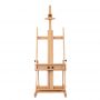 popular High Quality Wooden adjustable artist easel Folding Simple painting studio beech easel stand for wedding sign