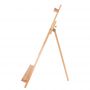 2022 popular High Quality hot selling Tripod Desk Stand Display Wood french Folding drawing Easel painting factory