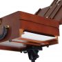 Ultimate Pochade Box with Aluminum Tripod Combo Lightweight French Box Easel for Painting