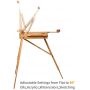 French Style Large Sketchbox Easel - Foldable Portable Beechwood Art Easel Field Easel with Drawer & Palette for Artist