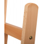 Medium-Duty Studio H-Frame Easel with Storage Tray - Solid Beech Wood Artist Easel Adjustable Tilting Easel