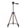 Portable Outdoor Sketch Painting Field Aluminum Metal Tripod Easel with Plastic Palette for Artists, Students, Art Enthusiast