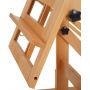 Deluxe Movable H-Frame Studio Easel Multi-Function Artist Easel, Heavy Duty Display Art Easel Holds Canvas Art Up to 78.7