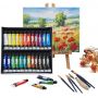 Acrylic Paint Set 24 Colors Rich Pigments Acrylic Paint for Canvas Wood Painting Students Adults