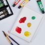 24 Vibrant Color Rich Pigments in Tubes 12ml Non Toxic Watercolor Paint Set for Students