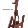 Walnut Large Painters Easel Adjustable Solid Beech Wood Artist Easel