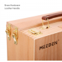 Portable Sketchbox Easel with 3 Drawers, Adjustable Beechwood Tabletop Easel, Artist Desktop Case
