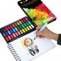 professional 36 colors soid watercolor paint set with tin box