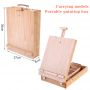hot sale 30pcs with Easel Artist acrylic paint brush set