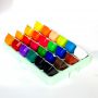 Art Supplies 30ml 24 Colors Gouache Paints Set in Jelly Gouache Paint