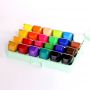 Art Supplies 30ml 24 Colors Gouache Paints Set in Jelly Gouache Paint