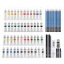 art Supply 107pcs Deluxe Acrylic Painting Set