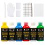 6*60ml pouring acrylic paint for painting diy