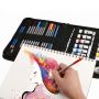 31pcs washable watercolor artist paint brushes set for kids