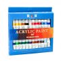 24 color peinture acrylique Art Acrylic Paint