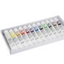 Wholesale High Quality 12ml 12 Colors Aluminium Tube Acrylic Gouache Paint for Kids Painting