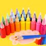 DIY Plastic Bottle Acrylic Colour Paint Custom High Quality 24 Colors 30ml Low Price Acrylic Paints Kit for Kids