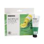 Customized Professional 6 Colors 75ml Acrylic Paint Kit for Artist Kids Art Painting