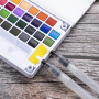 Watercolour Paint Customized 36 Colors Solid Watercolor Paints Set Watercolor Cakes Kits