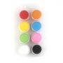 Wholesale Customized 8 Colors 6ML Mini Small Acrylic Paint Set With A Spoon