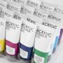 Wholesale High Quality Custom Logo Nox-toxic 24 Colors 22ml Acrylic Paint Tube Buy for Artist Painting