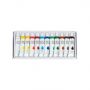 Wholesale 12 Colors Acrylic Paint Mini Aluminum Tubes Set Kit 12ml for Kids
