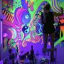 Wholesale 8 Colors 30 ml Neon Acrylic Paints Art Colors Set