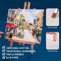 Hot-selling 10 Pcs 280g Cotton Painting Canvases 8x10 Inch Blank for Kids Acrylic Oil Watercolor Painting
