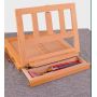 High Quality Artist Level Pine Wood Portable Tabletop Easel Desktop Art Easels for Drawing