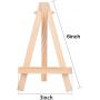 Easel Stand Custom Adjustable Wooden Desk Table Mini Easel And Canvas for Kids