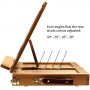 Customized High Quality Professional Portable Adjustable Wood Artist Display Table Easel for Painting