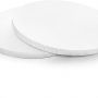 Canvas Acrylic Wholesale 2 Pcs Round Blank Primed Cotton Canvas Frame 22cm for Painting