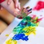 Hot-Selling Custom 6 Colors 30 ml Washable Kids Finger Paint Set