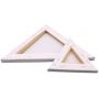 Wholesale 3 Pcs Triangle Stretched Blank Canvases 15 20 30cm for Artist Painting