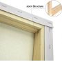 Factory Direct Sales High Quality Blank White Art Stretched Kids Canvas Boards 18*24cm