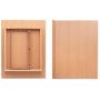 Customized Art Artist Adjustable Wood Desk Tabletop Easel with Strong Support for Painting