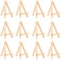 Easel Stand Custom Adjustable Wooden Desk Table Mini Easel And Canvas for Kids