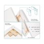 Wholesale Customized Blank White Art Stretched Canvas 30x40cm For Kids Artist Oil Acrylic Painting
