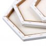 Hot-selling 280g Cotton Stretched Blank MDF Hexagon Canvas for Artist Painting