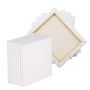 280g 100% Cotton Art Supplies Blank Stretched Pinewood Canvases for Kids Oil Acrylic Painting