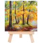 Hot-selling 3x3 inch Mini Stretched Artist Painting Canvases Set