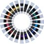 The Latest Acrylic Paint Set Art Paints Colors For Kids 12,24 Colors 12ml Kit Art Supplies